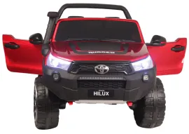 Carro eltrico infantil Hilux vermelha