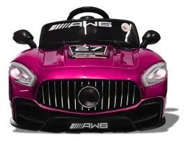Carro Carrinho Eltrico Infantil Controle Led Som Luxo
