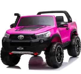 Carrinho Eltrico Infantil Hillux Rosa 12v 