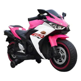 Moto Eltrica Infantil R3 Super Rosa
